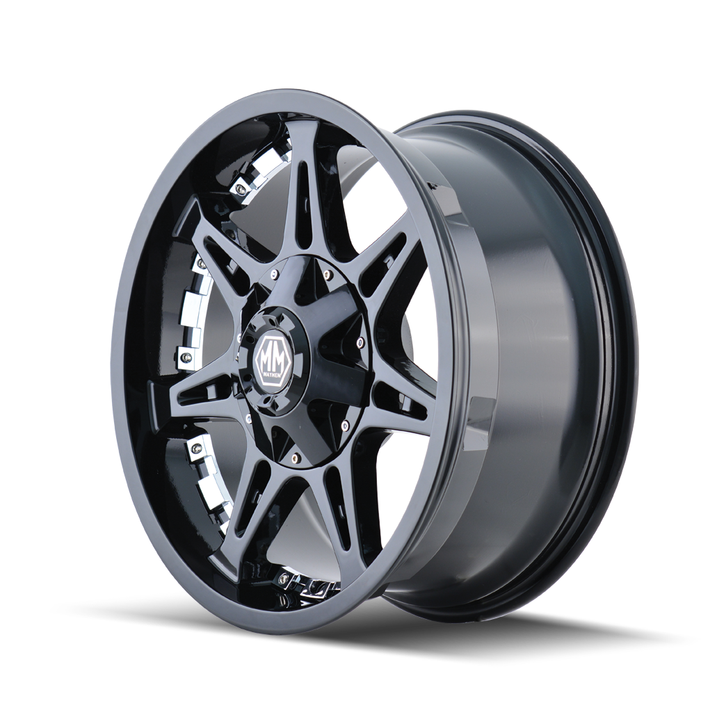 Mayhem 8060 Wheel with Missile Chrome Finish 20x9/16x165.1mm Mayhem 8060 Wheel with Missile Chrome Finish 20x9/16x165.1mm